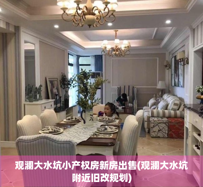 观澜大水坑小产权房新房出售(观澜大水坑附近旧改规划)