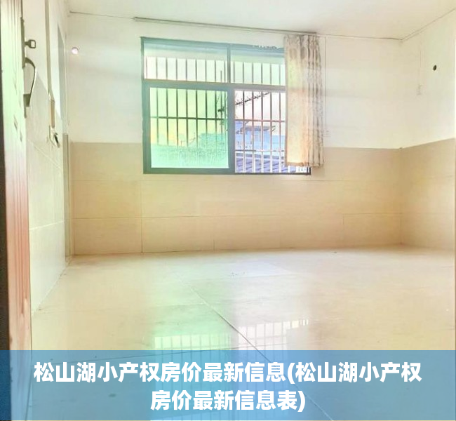 松山湖小产权房价最新信息(松山湖小产权房价最新信息表) 松山湖小产权房价最新信息(松山湖小产权房价最新信息表)