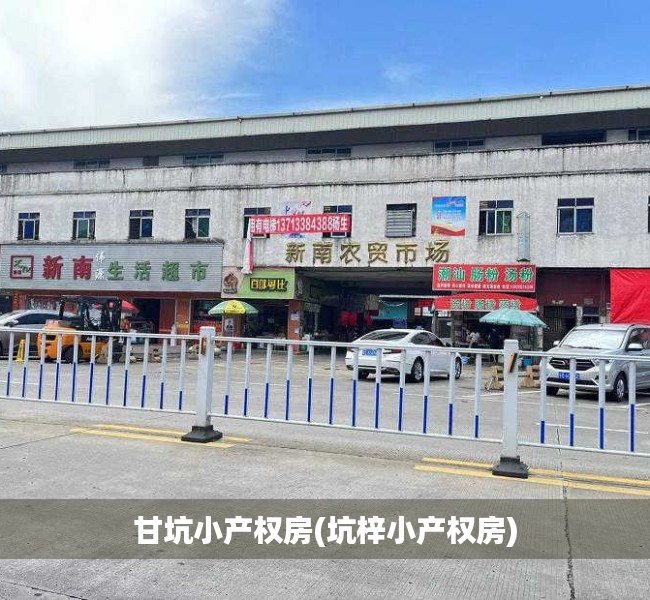 甘坑小产权房(坑梓小产权房) 甘坑小产权房(坑梓小产权房)