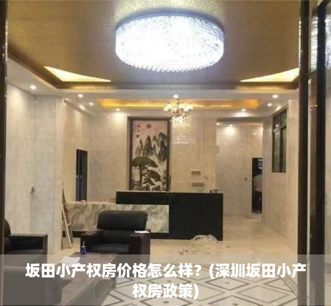 坂田小产权房价格怎么样？(深圳坂田小产权房政策)