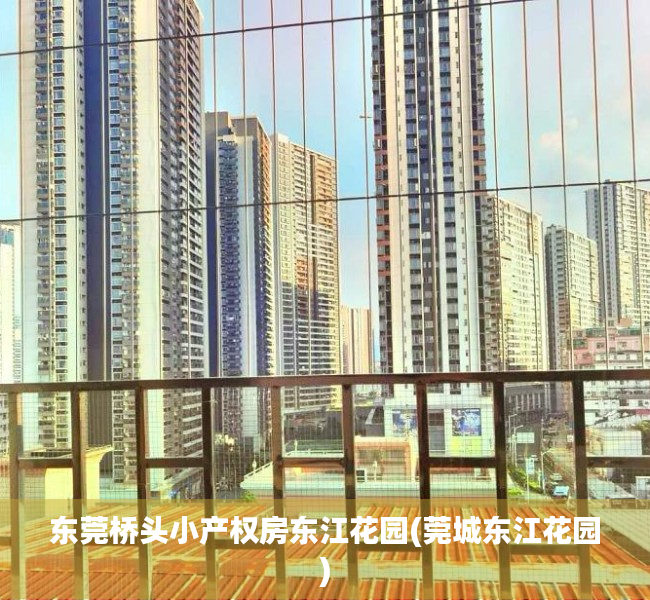 东莞桥头小产权房东江花园(莞城东江花园) 东莞桥头小产权房东江花园(莞城东江花园)