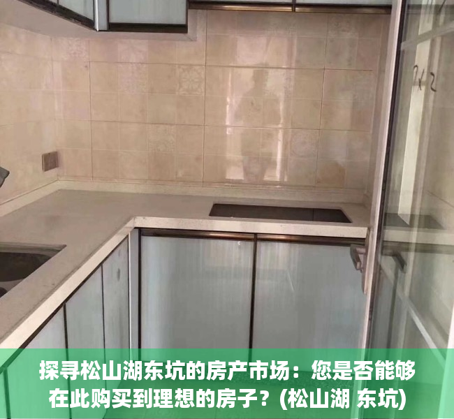 探寻松山湖东坑的房产市场：您是否能够在此购买到理想的房子？(松山湖 东坑)