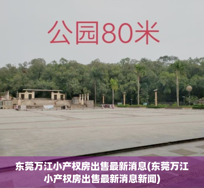 东莞万江小产权房出售最新消息(东莞万江小产权房出售最新消息新闻) 东莞万江小产权房出售最新消息(东莞万江小产权房出售最新消息新闻)