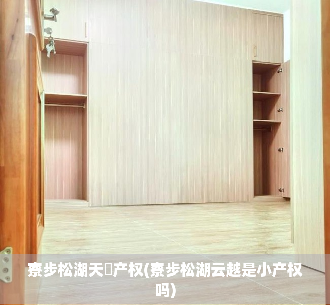 寮步松湖天玥产权(寮步松湖云越是小产权吗) 寮步松湖天玥产权(寮步松湖云越是小产权吗)