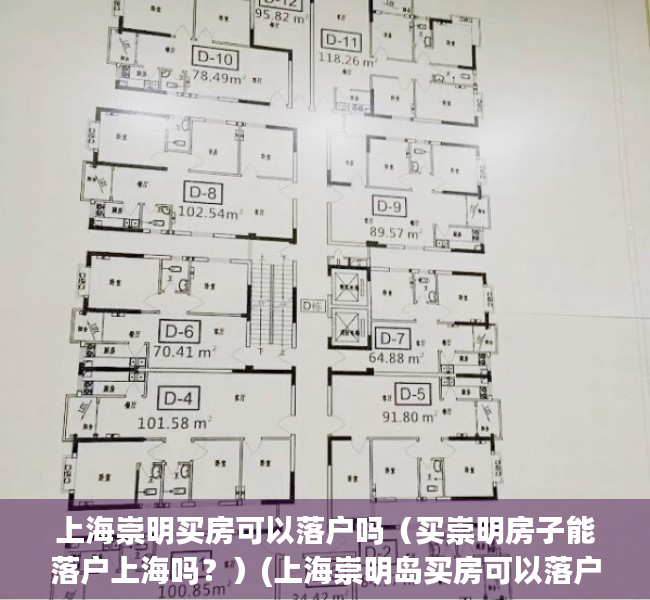 上海崇明买房可以落户吗（买崇明房子能落户上海吗？）(上海崇明岛买房可以落户吗)