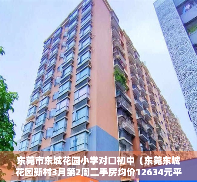 东莞市东城花园小学对口初中（东莞东城花园新村3月第2周二手房均价12634元平，环比微涨，看那个小区有潜力？）