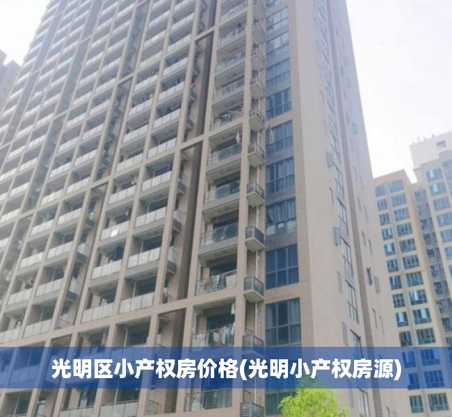 光明区小产权房价格(光明小产权房源) 光明区小产权房价格(光明小产权房源)