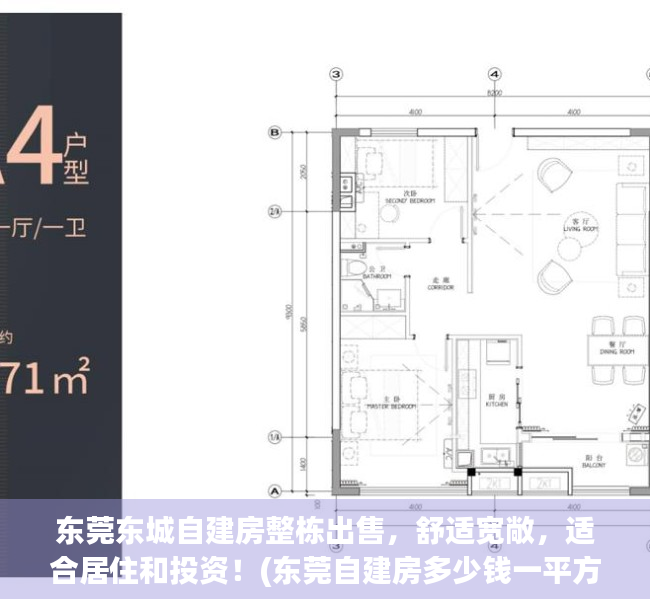 东莞东城自建房整栋出售，舒适宽敞，适合居住和投资！(东莞自建房多少钱一平方)