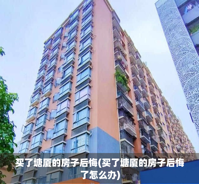 买了塘厦的房子后悔(买了塘厦的房子后悔了怎么办) 买了塘厦的房子后悔(买了塘厦的房子后悔了怎么办)