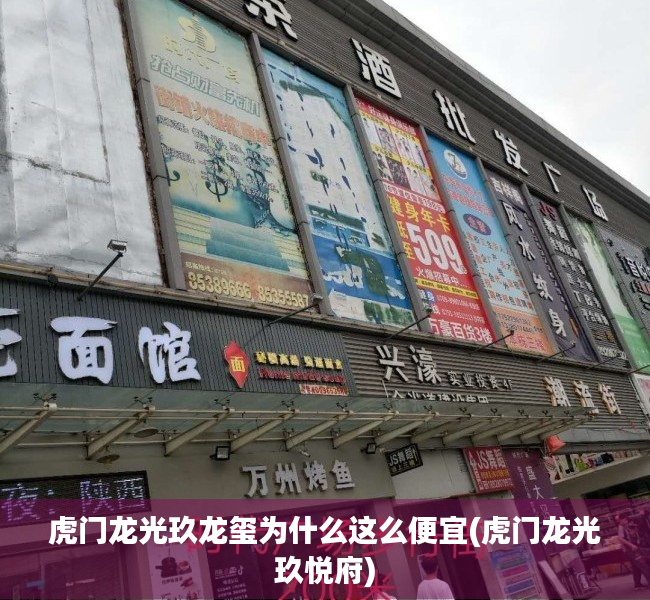 虎门龙光玖龙玺为什么这么便宜(虎门龙光玖悦府) 虎门龙光玖龙玺为什么这么便宜(虎门龙光玖悦府)