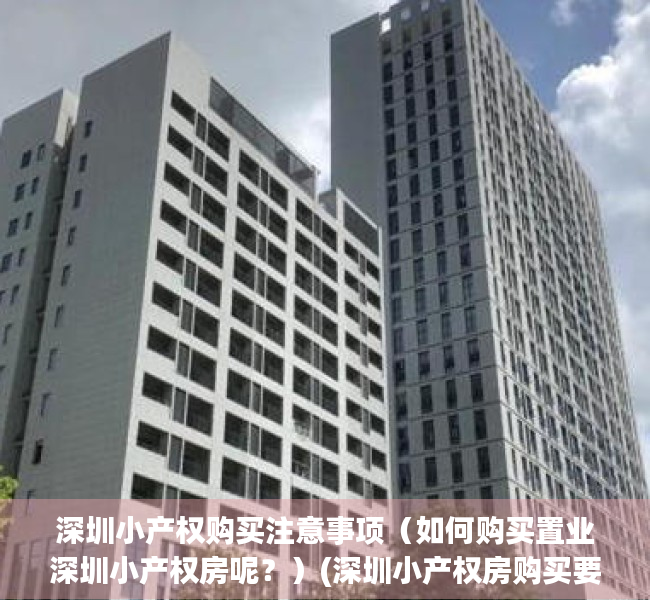 深圳小产权购买注意事项（如何购买置业深圳小产权房呢？）(深圳小产权房购买要注意哪些问题)