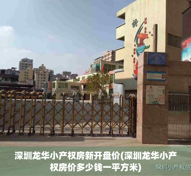 深圳龙华小产权房新开盘价(深圳龙华小产权房价多少钱一平方米) 深圳龙华小产权房新开盘价(深圳龙华小产权房价多少钱一平方米)