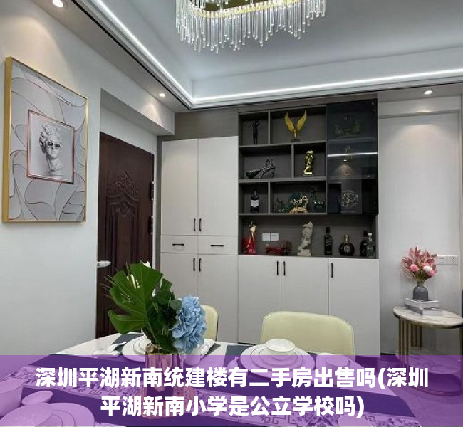 深圳平湖新南统建楼有二手房出售吗(深圳平湖新南小学是公立学校吗) 深圳平湖新南统建楼有二手房出售吗(深圳平湖新南小学是公立学校吗)