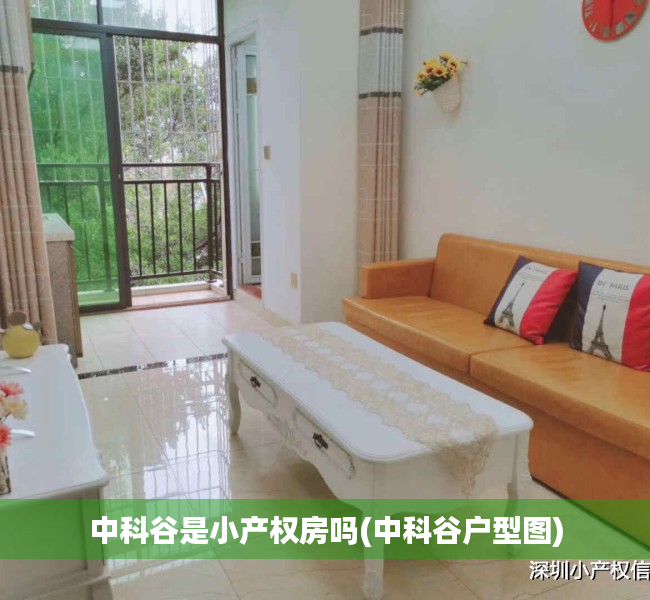 中科谷是小产权房吗(中科谷户型图) 中科谷是小产权房吗(中科谷户型图)