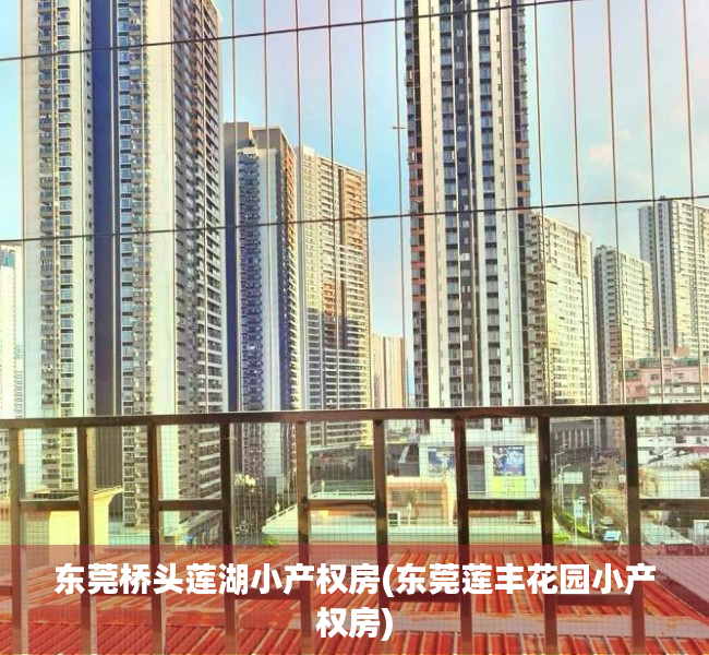 东莞桥头莲湖小产权房(东莞莲丰花园小产权房) 东莞桥头莲湖小产权房(东莞莲丰花园小产权房)
