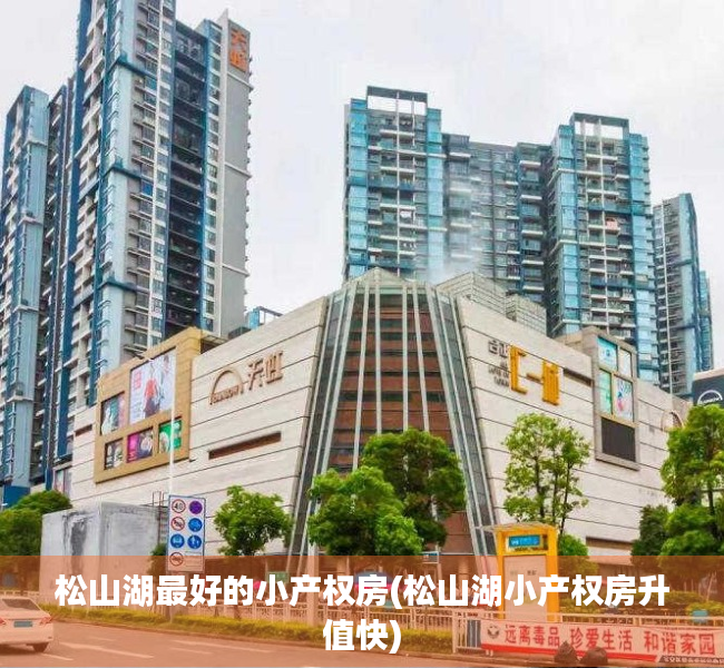 松山湖最好的小产权房(松山湖小产权房升值快)