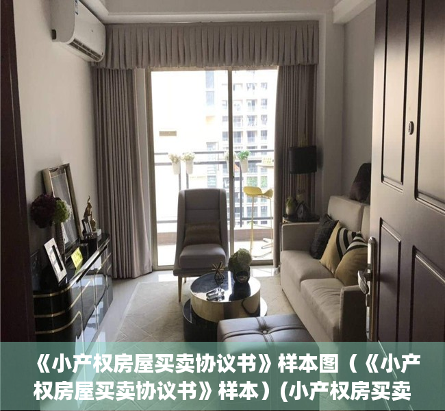 《小产权房屋买卖协议书》样本图（《小产权房屋买卖协议书》样本）(小产权房买卖协议怎么写样板)
