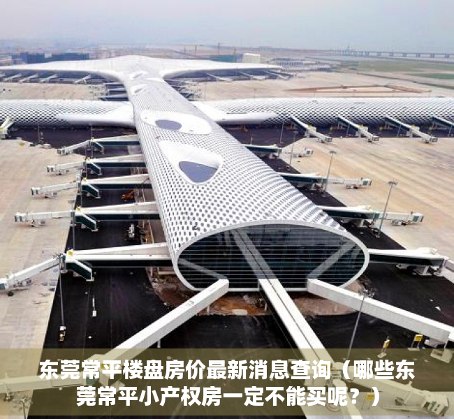 东莞常平楼盘房价最新消息查询（哪些东莞常平小产权房一定不能买呢？）