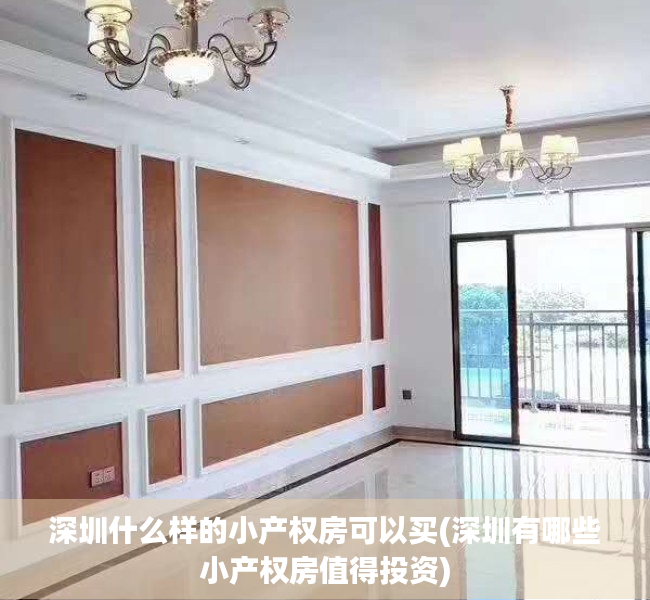 深圳什么样的小产权房可以买(深圳有哪些小产权房值得投资) 深圳什么样的小产权房可以买(深圳有哪些小产权房值得投资)
