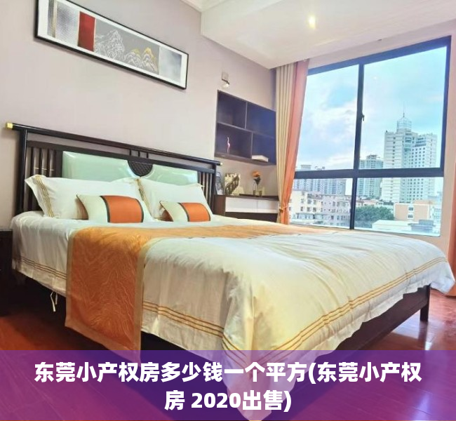 东莞小产权房多少钱一个平方(东莞小产权房 2020出售)