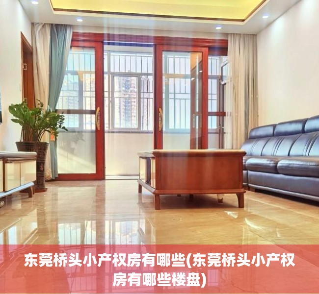 东莞桥头小产权房有哪些(东莞桥头小产权房有哪些楼盘) 东莞桥头小产权房有哪些(东莞桥头小产权房有哪些楼盘)