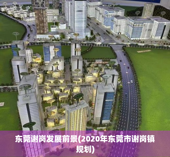 东莞谢岗发展前景(2020年东莞市谢岗镇规划) 东莞谢岗发展前景(2020年东莞市谢岗镇规划)