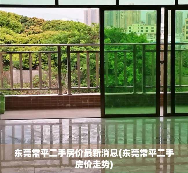 东莞常平二手房价最新消息(东莞常平二手房价走势)