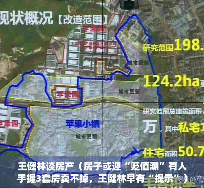 王健林谈房产（房子或迎“贬值潮”有人手握3套房卖不掉，王健林早有“提示”）
