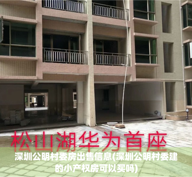 深圳公明村委房出售信息(深圳公明村委建的小产权房可以买吗) 深圳公明村委房出售信息(深圳公明村委建的小产权房可以买吗)
