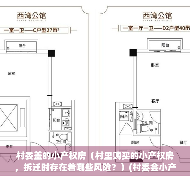 村委盖的小产权房（村里购买的小产权房，拆迁时存在着哪些风险？）(村委会小产权房出卖有认定有效吗)