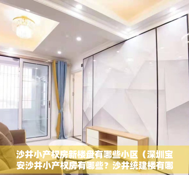 沙井小产权房新楼盘有哪些小区（深圳宝安沙井小产权房有哪些？沙井统建楼有哪些？）