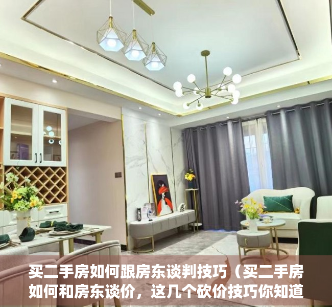 买二手房如何跟房东谈判技巧（买二手房如何和房东谈价，这几个砍价技巧你知道吗）