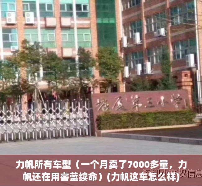 力帆所有车型（一个月卖了7000多量，力帆还在用睿蓝续命）(力帆这车怎么样)