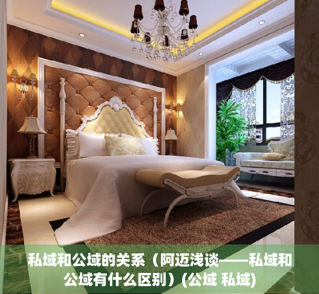 私域和公域的关系（阿迈浅谈——私域和公域有什么区别）(公域 私域)