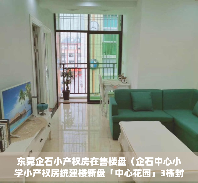 东莞企石小产权房在售楼盘（企石中心小学小产权房统建楼新盘「中心花园」3栋封闭式）