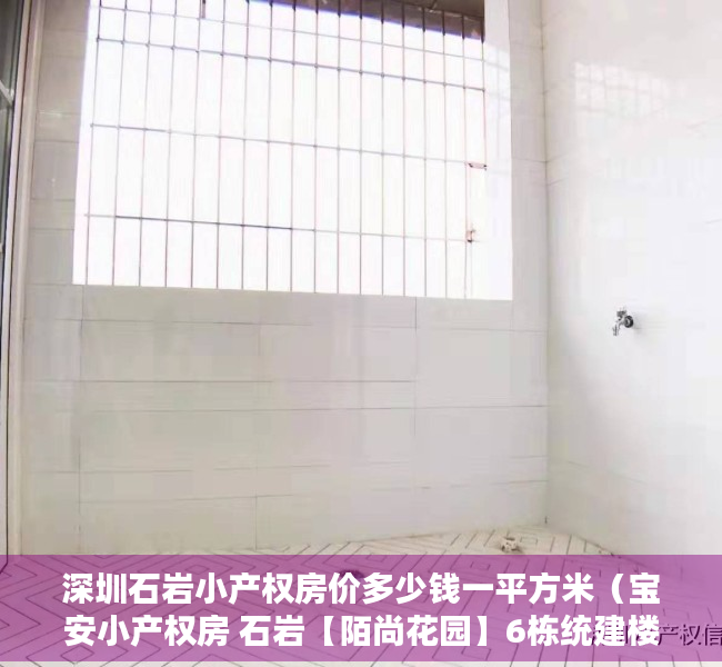 深圳石岩小产权房价多少钱一平方米（宝安小产权房 石岩【陌尚花园】6栋统建楼）