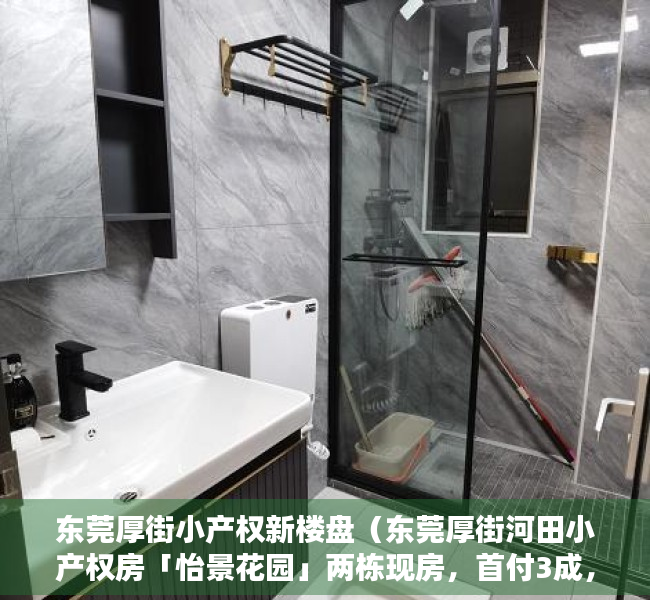 东莞厚街小产权新楼盘（东莞厚街河田小产权房「怡景花园」两栋现房，首付3成，分期10年）