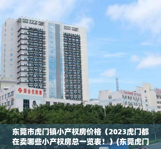 东莞市虎门镇小产权房价格（2023虎门都在卖哪些小产权房总一览表！）(东莞虎门最好的小产权房)