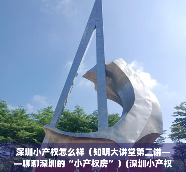 深圳小产权怎么样（知明大讲堂第二讲——聊聊深圳的“小产权房”）(深圳小产权是什么意思)
