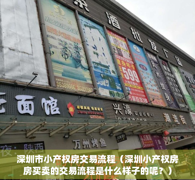 深圳市小产权房交易流程（深圳小产权房房买卖的交易流程是什么样子的呢？）