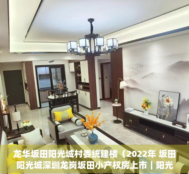 龙华坂田阳光城村委统建楼（2022年 坂田阳光城深圳龙岗坂田小产权房上市｜阳光城小产权直售）