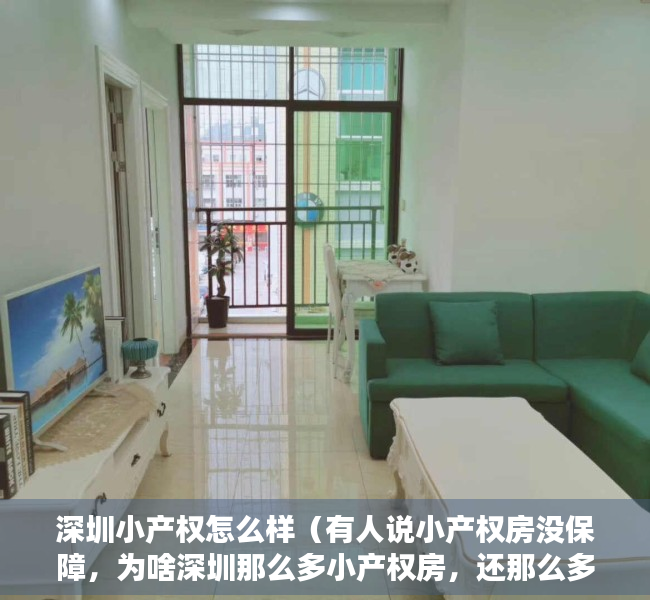 深圳小产权怎么样（有人说小产权房没保障，为啥深圳那么多小产权房，还那么多人买，深圳政府就不管？）