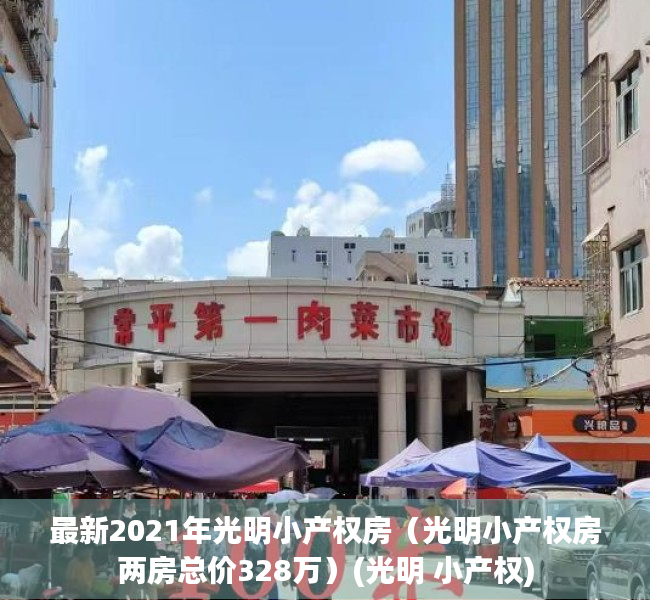 最新2021年光明小产权房（光明小产权房两房总价328万）(光明 小产权)
