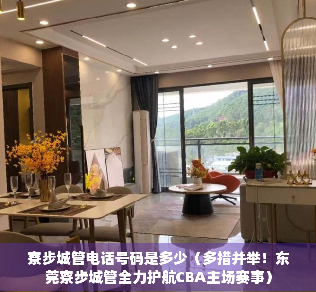 寮步城管电话号码是多少（多措并举！东莞寮步城管全力护航CBA主场赛事）