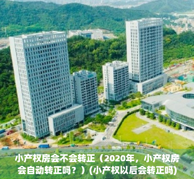 小产权房会不会转正（2020年，小产权房会自动转正吗？）(小产权以后会转正吗)
