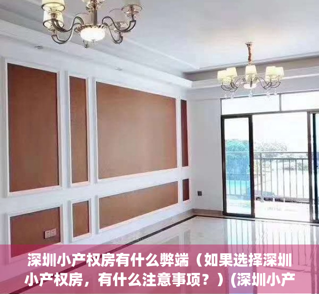 深圳小产权房有什么弊端（如果选择深圳小产权房，有什么注意事项？）(深圳小产权房何去何从)
