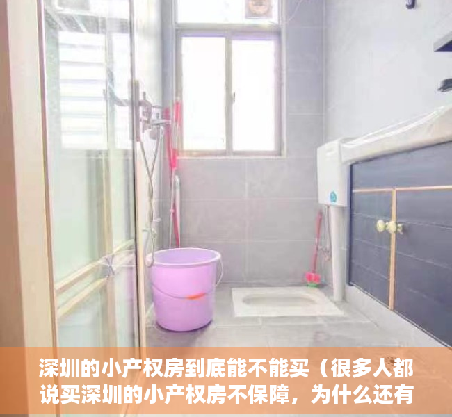 深圳的小产权房到底能不能买（很多人都说买深圳的小产权房不保障，为什么还有那么多人敢买？）