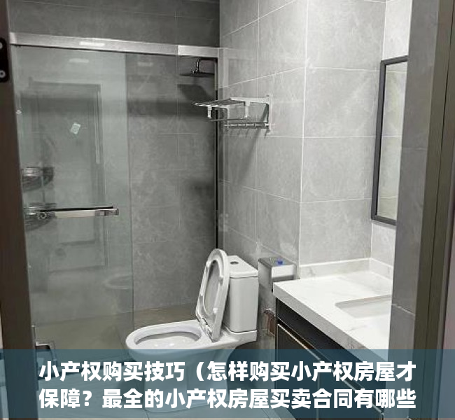 小产权购买技巧（怎样购买小产权房屋才保障？最全的小产权房屋买卖合同有哪些？）