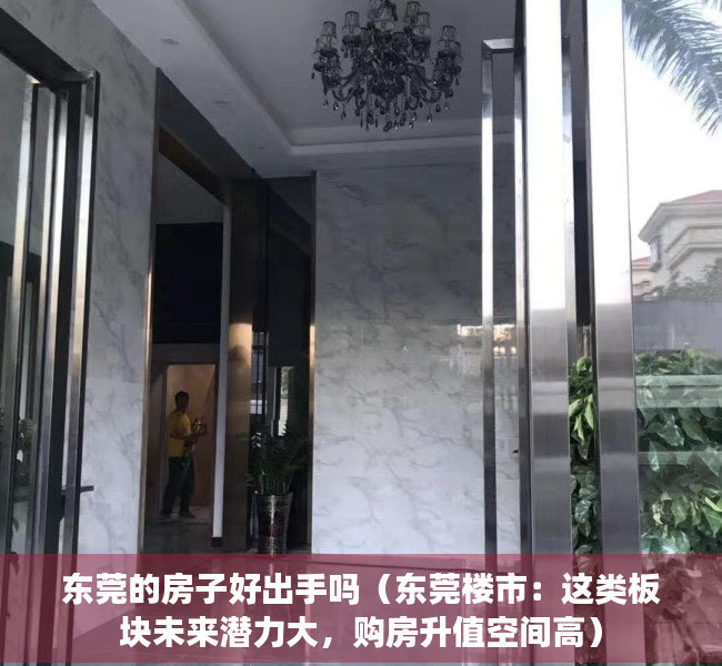 东莞的房子好出手吗（东莞楼市：这类板块未来潜力大，购房升值空间高）