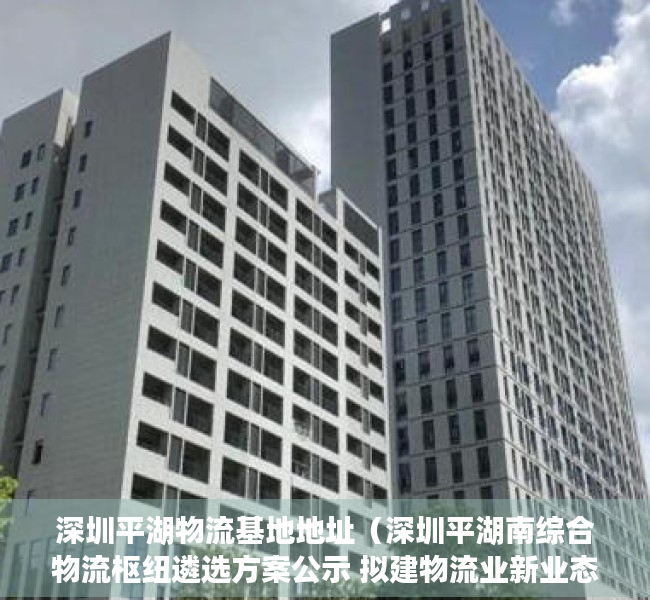 深圳平湖物流基地地址（深圳平湖南综合物流枢纽遴选方案公示 拟建物流业新业态综合体）